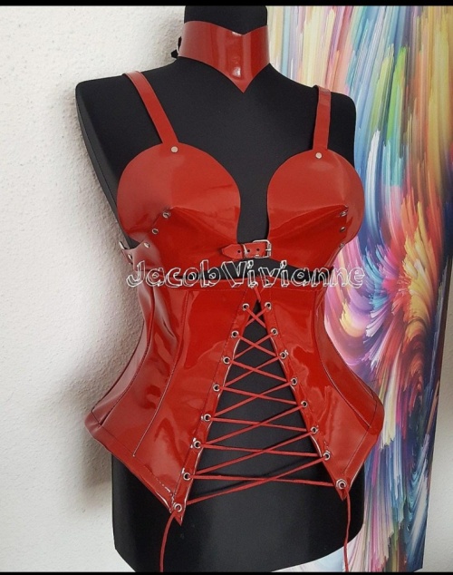 Corset lat piele naturala