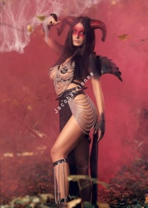 Aripi demon piele crocodil cosplay