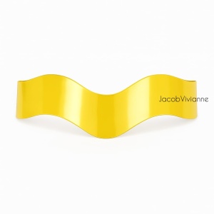 Brau plastic galben