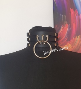 Choker piele naturala