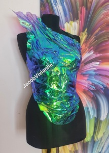 Corset Cameleon Anath- Corset cu reflexii - isi schimba culoarea - Img 1