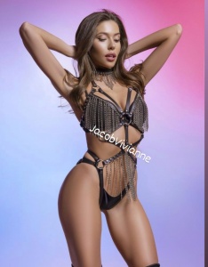 Ham body accesorizat cu lant piele naturala