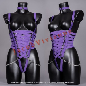 Ham body lat + choker - Img 1