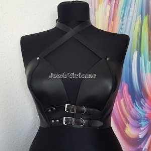Top piele naturala