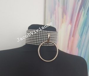 Choker lat margele