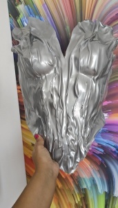 Corset argintiu mat - Img 2