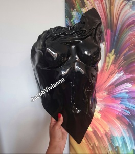 Corset Cyber Akecheta - Corset plastic negru - Img 3
