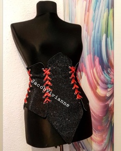 Corset glitter