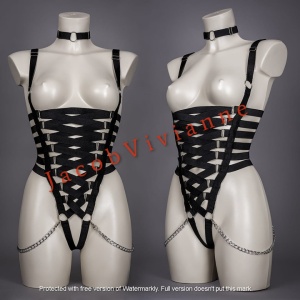 Ham body lat + choker - Img 2