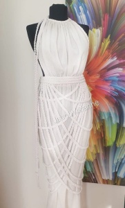 Rochie IN cu fusta din snur - Img 1