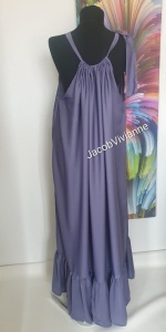 Rochie lunga de vara- imitatie matase naturala - Img 3
