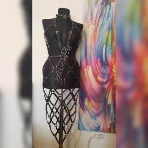 Rochie piele naturala
