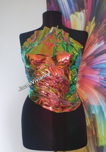 Corset Cameleon Sayla- Corset cu reflexii - isi schimba culoarea - Img 1