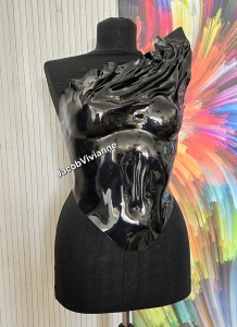 Corset Cyber Dreammy - Corset negru plastic - Img 3