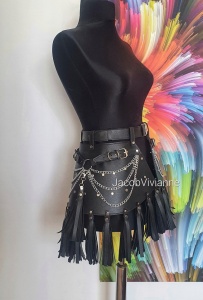 Fusta franjuri accesorizata - Img 2