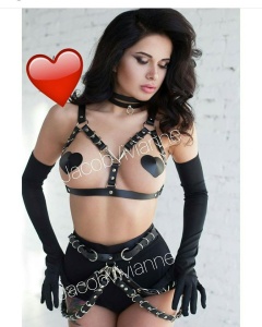 Ham bust piele naturala accesorizat