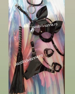 Bici piele naturala lacuita / Flogger