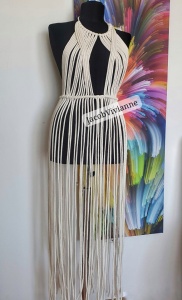Rochie snur franjuri perfecta pentru plaja - Img 2