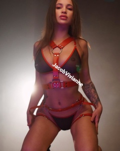 Set ham bust si ham picior piele naturala curele late