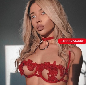 Choker piele naturala cu inel