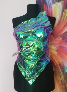 Corset Cameleon Akhneta- Corset cu reflexii - isi schimba culoarea - Img 1