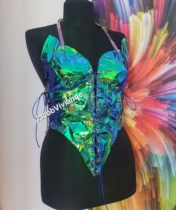 Corset Cameleon Elite- Corset cu reflexii -isi schimba culoarea - Img 1