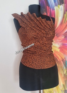Corset ghepard piele naturala Ammal