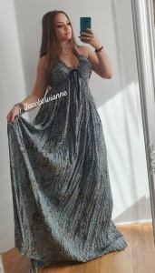 Rochie din bumbac subtire si vaporoasa, Egipt - Img 4