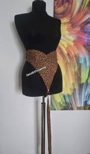 Brau ghepard piele naturala