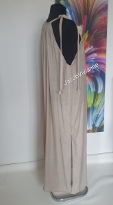 Rochie bej din IN lunga - Img 3