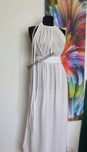 Rochie IN crapata vaporoasa cu spatele gol - Img 1
