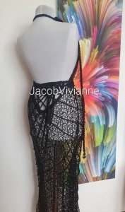 Set rochie plasa si fusta snur impletit - Img 4