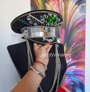 Cascheta military accesorizata oglinzi