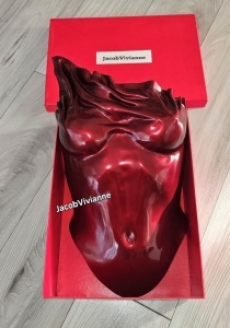 Corset rosu bordo plastic tip Ferrari care isi schimba culoarea - Img 4