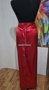 Fusta lunga satin rosie - Img 2