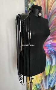 Accesorii premium pentru umeri din piele naturală pentru festival și scenă
