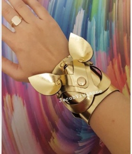 Bratara bunny piele naturala