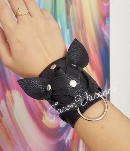 Bratara bunny piele naturala