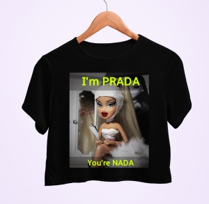 Tricou i'm prada you're nada - Img 2