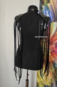 Accesorii premium pentru umeri din piele naturală pentru festival și scenă
