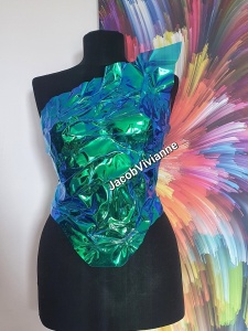 Corset Cameleon Kaylla- Corset cu reflexii- isi schimba culoarea - Img 2