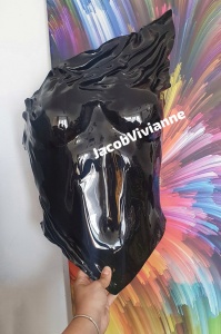 Corset Cyber Ymani - Corset plastic negru - Img 3