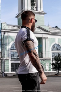 Ham brate cu choker piele naturala pentru barbati