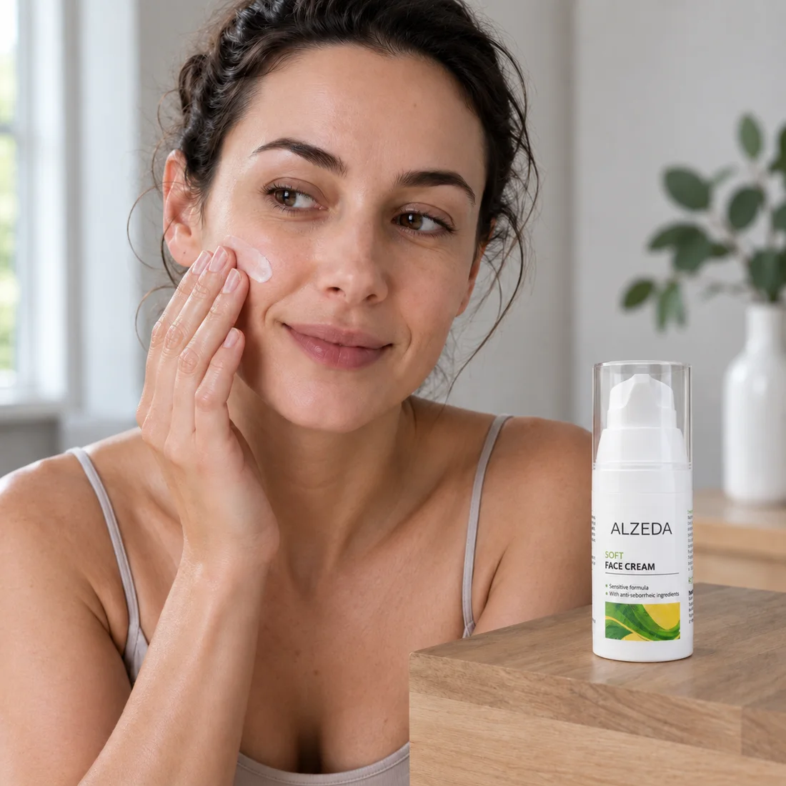 Aplică crema ALZEDA Soft