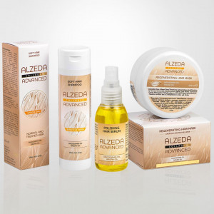 Цялостен сет за изтощена коса - ALZEDA Perfect Care - Img 1