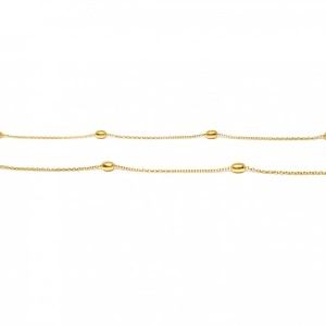Colier Golden Beads 41 cm - Img 3