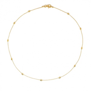 Colier Golden Beads 41 cm - Img 4