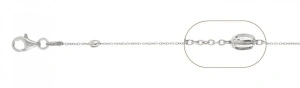 Colier Silver Beads - 44 cm - Img 2