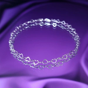 Bratara hearts 19 cm - Img 3