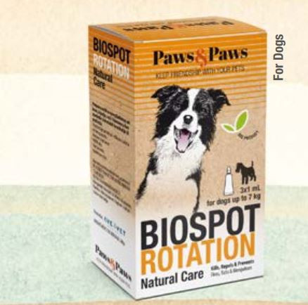 BIOSPOT ROTATION 1ML (1 ampula) PSI 2-7KG